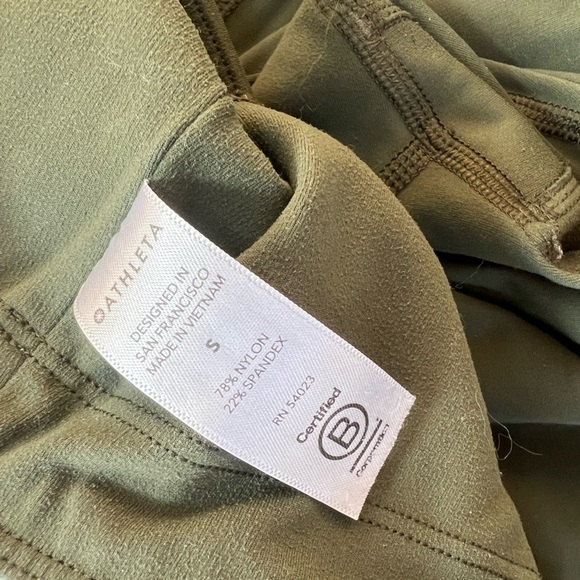 Athleta Rainier High Rise Legging Olive Green, size Small - Picture 10 of 10